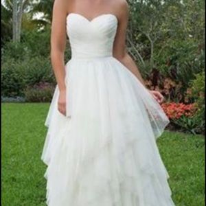 Justin Alexander wedding gown
